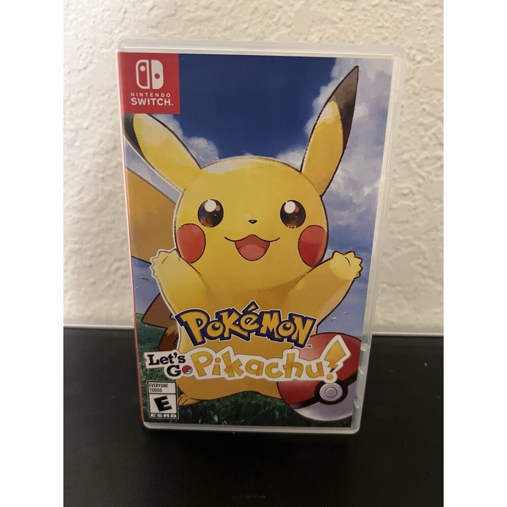 Let’s Go Pikachu Case Only For Nintendo Switch